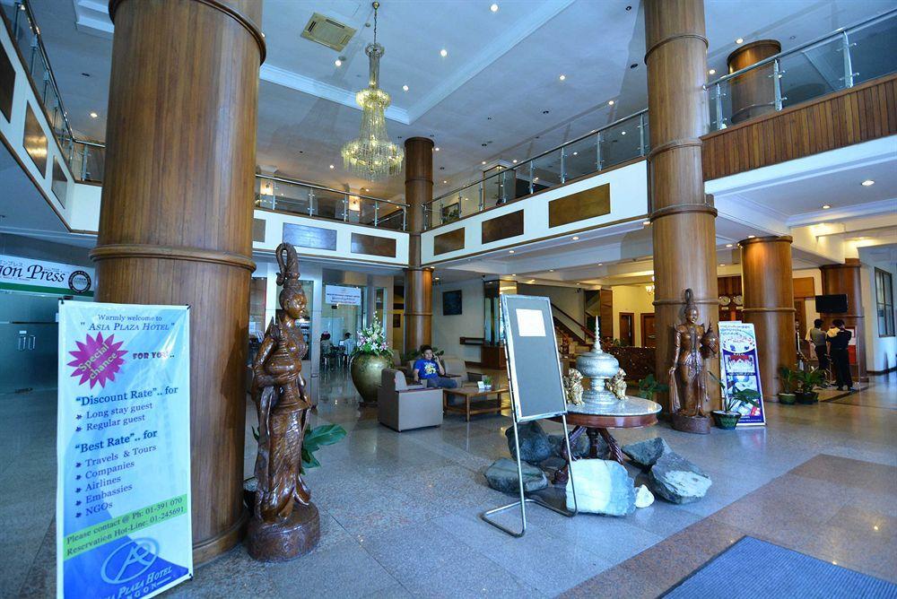 Asia Plaza Hotel Yangon Bagian luar foto